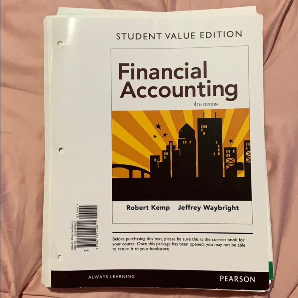 Financial Accounting 4th edition